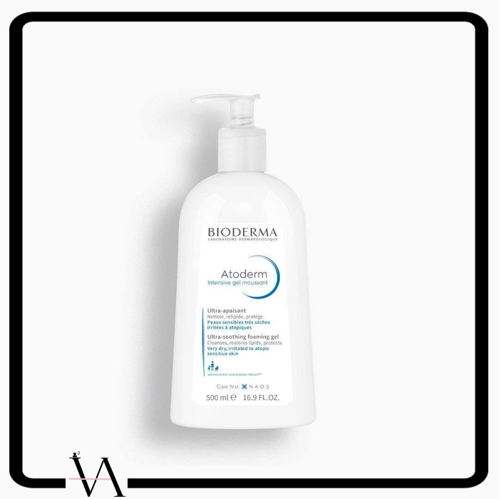 فومینگ ژل شستشو پمپی اتودرم موسانت مناسب پوست خشک و خیلی خشک بایودرما 500 میل