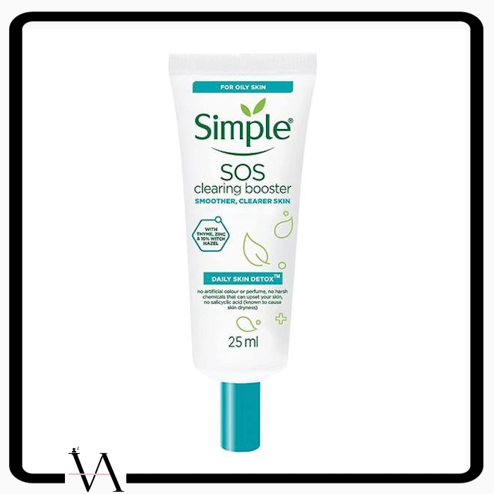 ژل ضدجوش و مات کننده سیمپل Simple Sos Clearing Booster حجم 25 میلی لیتر