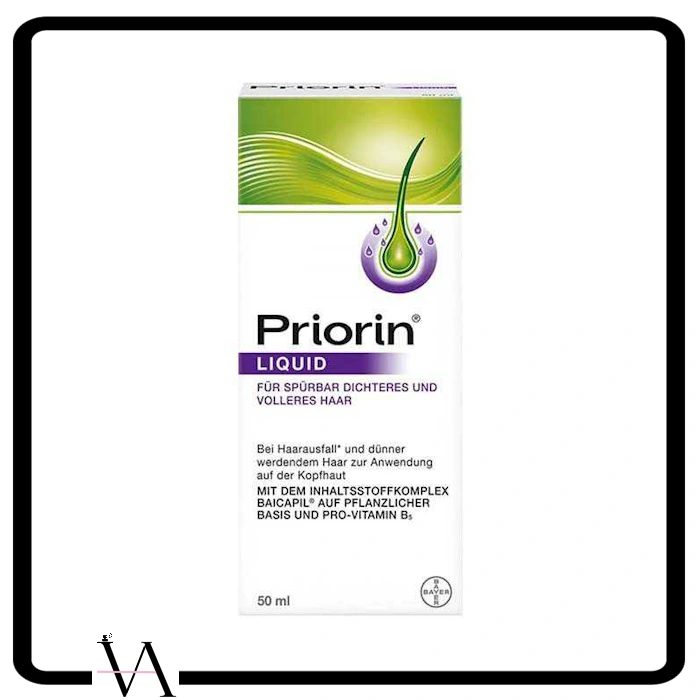 محلول ضد ریزش و تقویت کننده مو پریورین بایر ۵۰ میلی لیتر