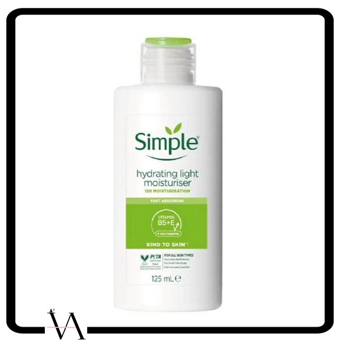 کرم مرطوب کننده سیمپل simple مدل لایت حجم 125 میل
