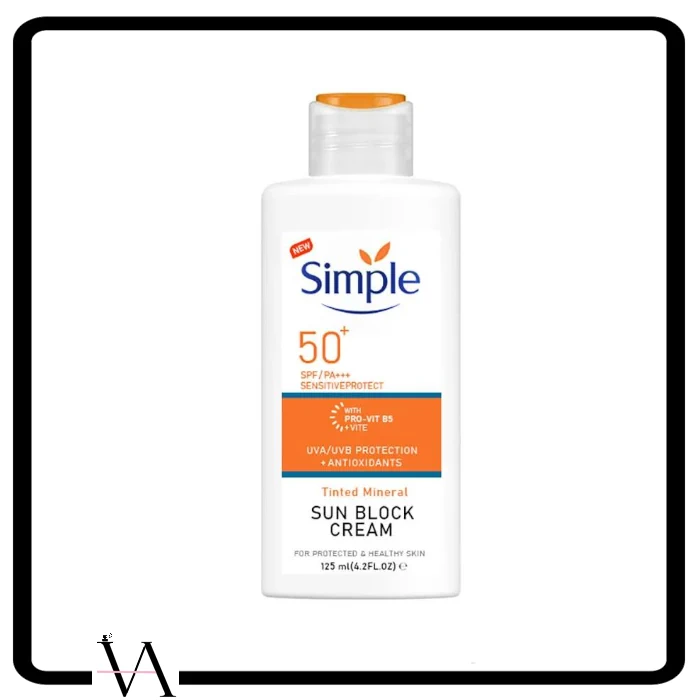 ضد آفتاب ویتامین B5 سیمپل SPF50