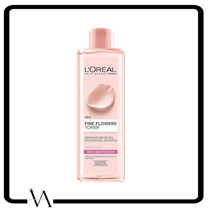 تونر پوست خشک و حساس فاین فلاورز لورال400 میل