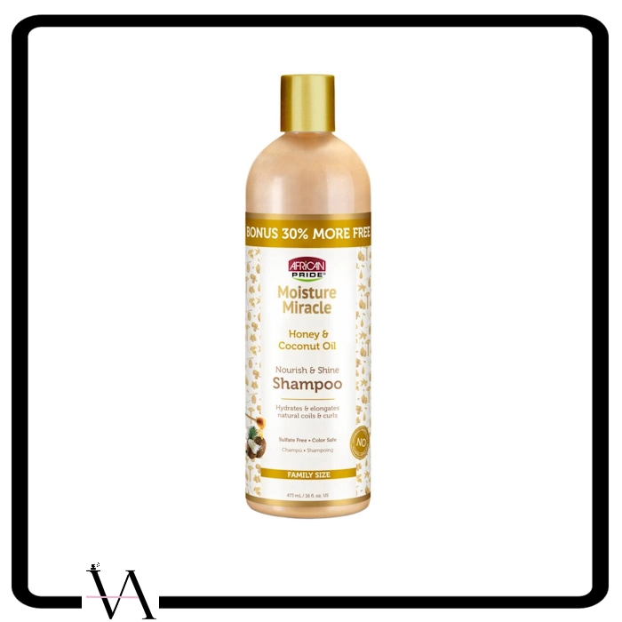 شامپو مخصوص موهای فر و حالت دار افریکن پراید بدون سولفات