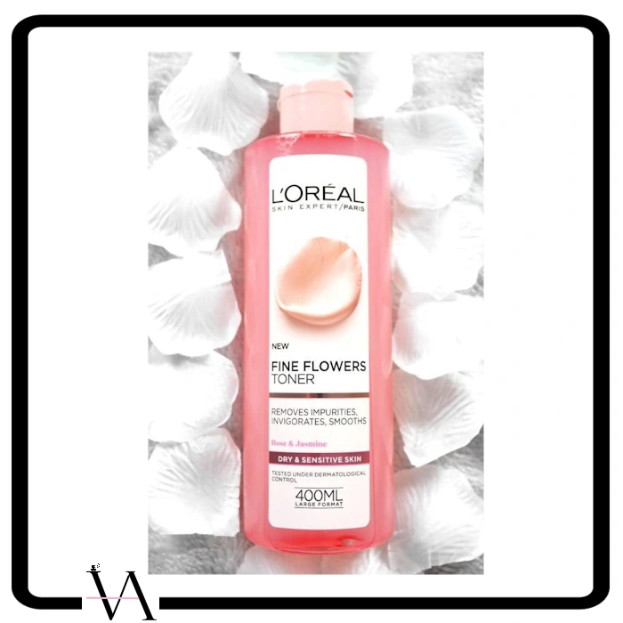 گالری تصاویر تونر پوست خشک و حساس فاین فلاورز لورال400 میل