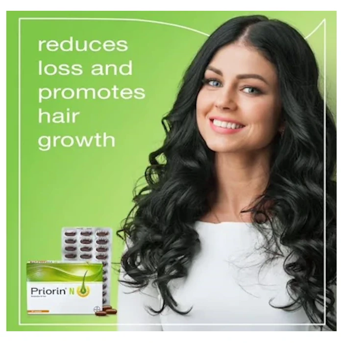 کپسول ضد ریزش مو پریورین بایر آلمان