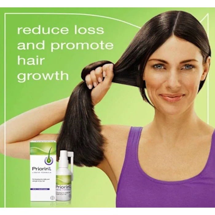 محلول ضد ریزش و تقویت کننده مو پریورین بایر ۵۰ میلی لیتر