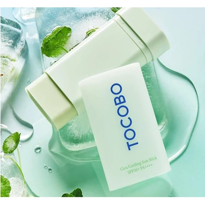 ضد آفتاب استیکی خنک کننده سیکا توکوبو TOCOBO مدل Cica Cooling SPF 50 ( سبز)