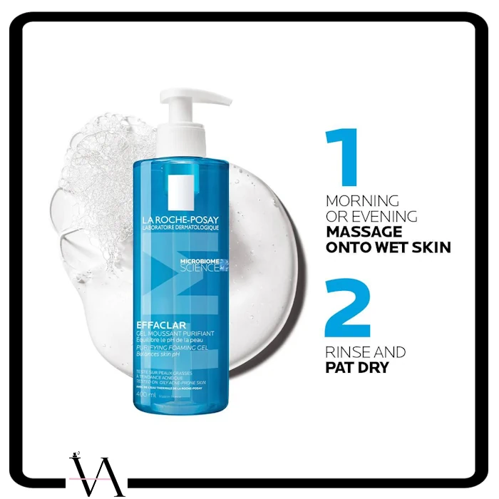 گالری تصاویر ژل شستشوی صورت پوست چرب و حساس افکلار پیوریفایینگ لاروش پوزای حجم 400 میل