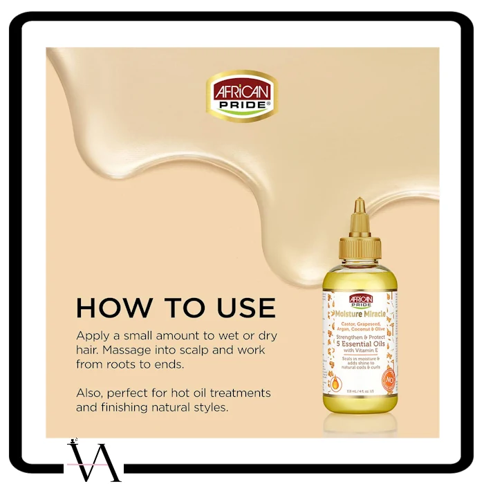 گالری تصاویر روغن مو درمانی موی فر افریکن پراید ۱۱۸ میل African Pride