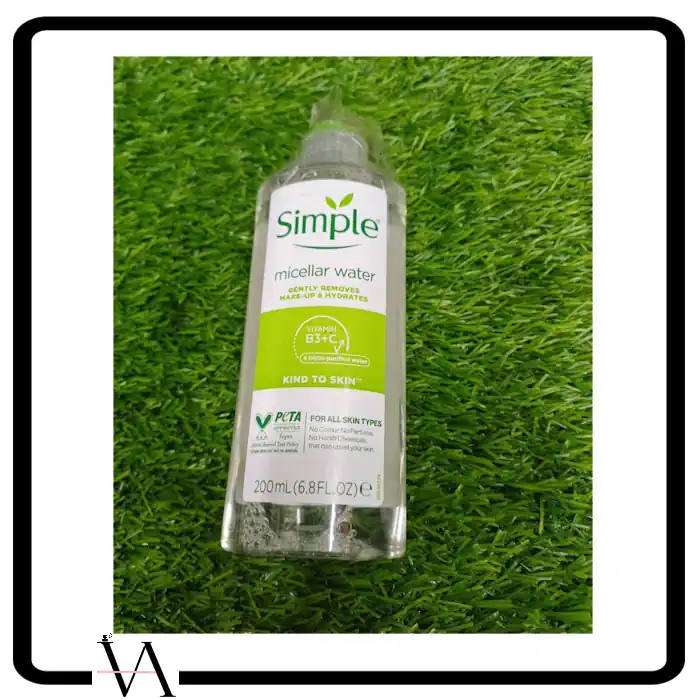 گالری تصاویر میسلارواتر پاک کننده آرایش صورت سیمپل سری کایند تو اسکین حجم 200 میل