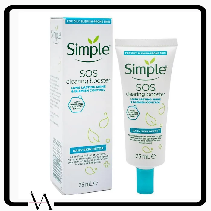 گالری تصاویر ژل ضدجوش و مات کننده سیمپل Simple Sos Clearing Booster حجم 25 میلی لیتر
