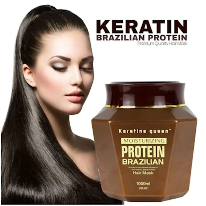 ماسک مو پروتئین برزیلی کراتین کویین 1000 میلی لیتر