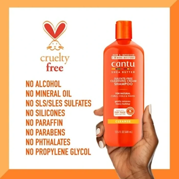 شامپو موی فر کانتو حاوی شی باتر