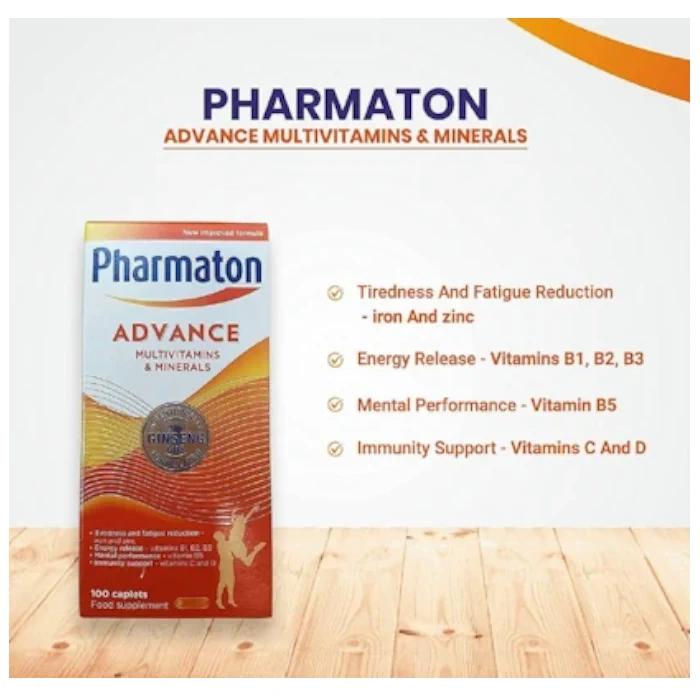 کپسول مولتی ویتامین فارماتون 100 عددژریاتریک با جنسینگ