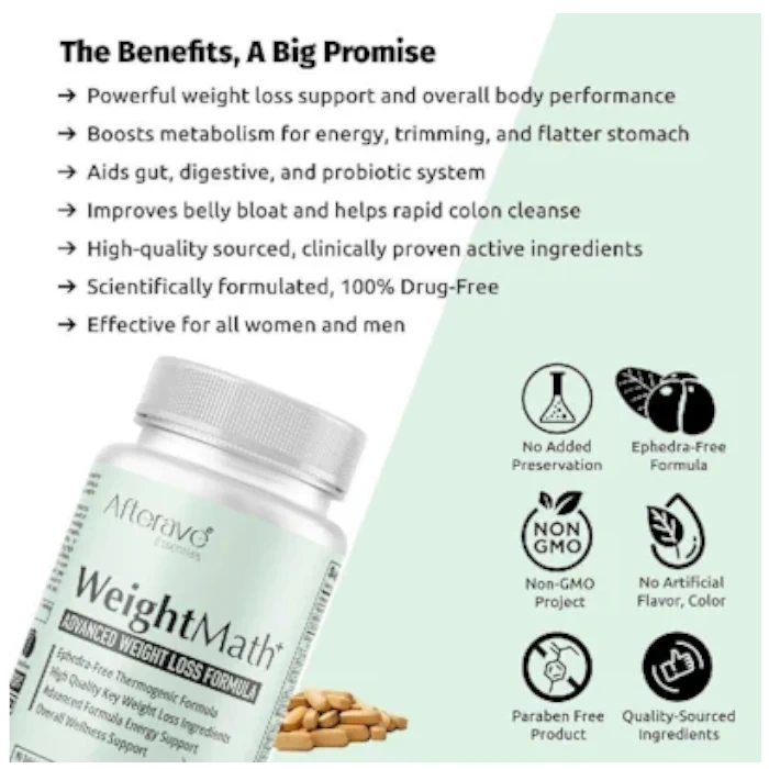 قرص لاغری ویت مث افتر ایو | مکمل ویت مس اصل (دارای FDA)