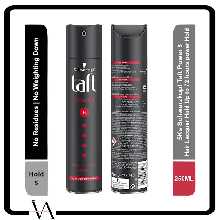 گالری تصاویر اسپری حالت دهنده قوی مو شوارتسکف رنگ مشکی شماره 5