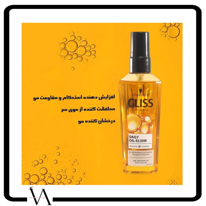 گالری تصاویر روغن مو گلیس مدل آرگان حجم 75 میلی لیتر
