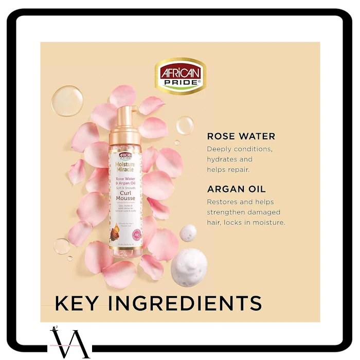 گالری تصاویر موس مو رز واتر و روغن آرگان آفریکن پراید