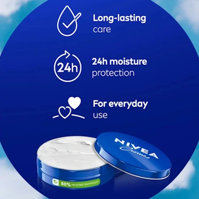 گالری تصاویر کرم مرطوب کننده نیوآ قوطی فلزی آبی